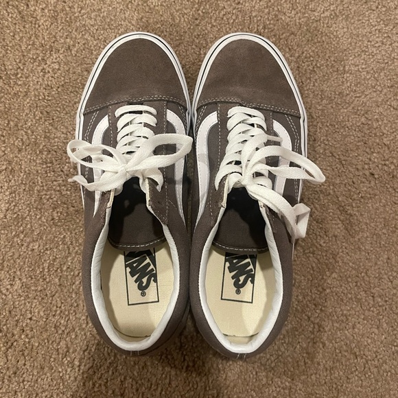 Vans Shoes - Old Skool women’s suede vans size 8.5